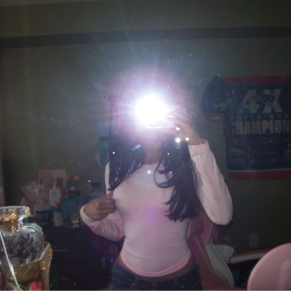 Pink Long Sleeve Top